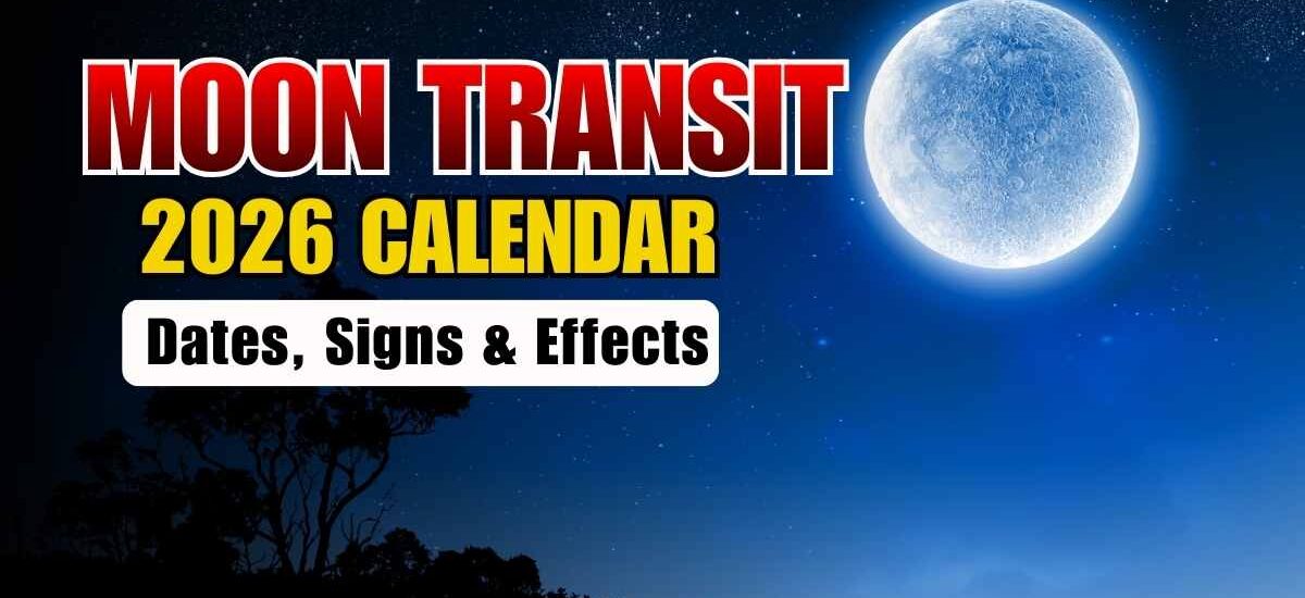 Moon Transit 2026 Calendar