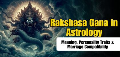 Rakshasa Gana in Astrology