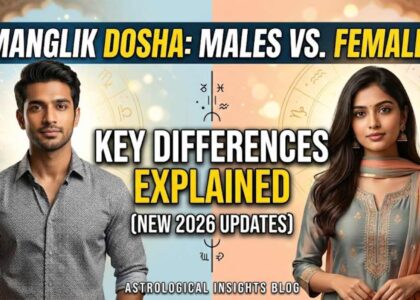 Manglik Dosha in Males vs. Females