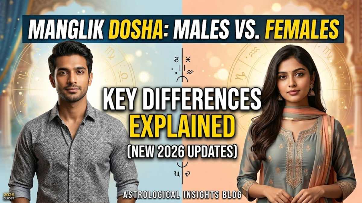 Manglik Dosha in Males vs. Females