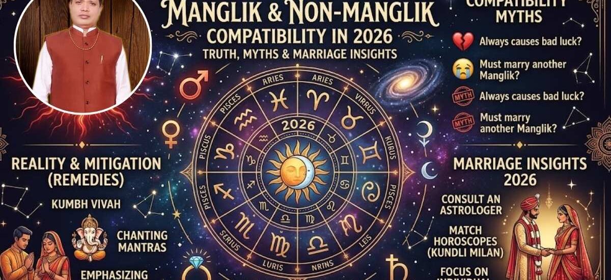 Manglik and Non-Manglik Compatibility in 2026 Truth, Myths & Marriage Insights