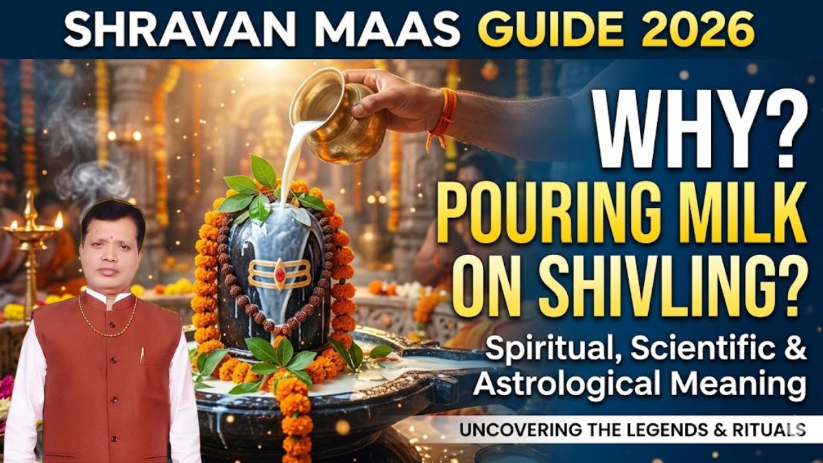 Why Pour Milk on Shivling During Shravan?