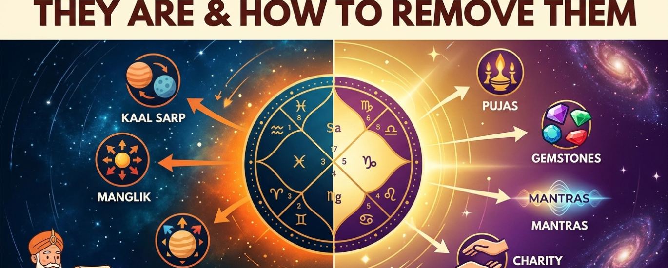 Doshas in Kundli and How to Remove