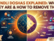 Doshas in Kundli and How to Remove