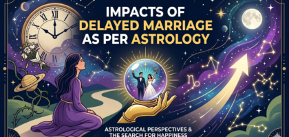Impacts of Delayed Marriage as per Astrology