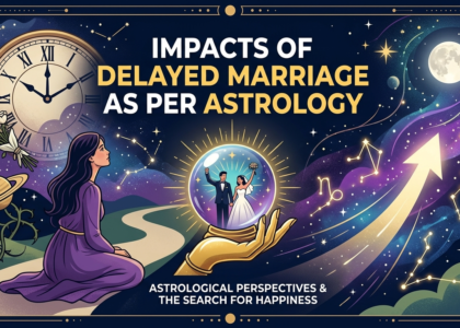 Impacts of Delayed Marriage as per Astrology